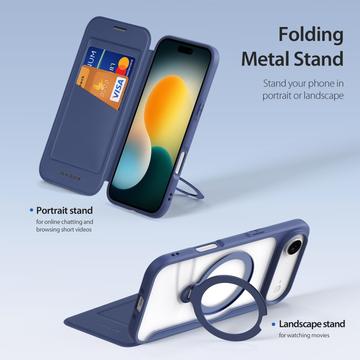 iPhone Air Dux Ducis Skin X Pro Magnetisk Flip Cover - Blå