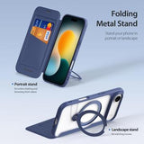 iPhone Air Dux Ducis Skin X Pro Magnetisk Flip Cover - Blå