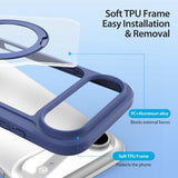 iPhone Air Dux Ducis Skin X Pro Magnetisk Flip Cover - Blå