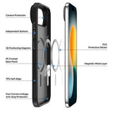 iPhone Air Dux Ducis Yind Hybrid Cover - MagSafe-kompatibel - Sort