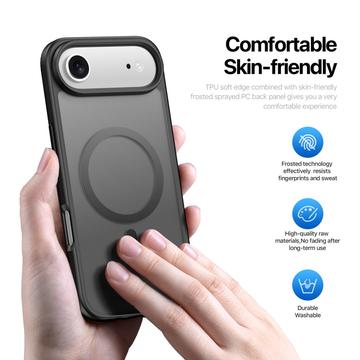 iPhone Air Dux Ducis Yind Hybrid Cover - MagSafe-kompatibel - Sort
