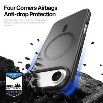 iPhone Air Dux Ducis Yind Hybrid Cover - MagSafe-kompatibel - Sort