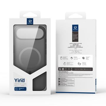 iPhone Air Dux Ducis Yind Hybrid Cover - MagSafe-kompatibel - Sort
