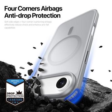 iPhone Air Dux Ducis Yind Hybrid Cover - MagSafe-kompatibel - Grå