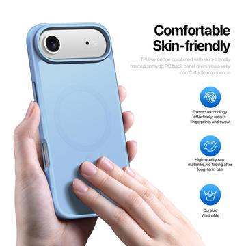 iPhone Air Dux Ducis Yind Hybrid Cover - MagSafe-kompatibel - Lyseblå