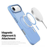 iPhone Air Dux Ducis Yind Hybrid Cover - MagSafe-kompatibel - Lyseblå