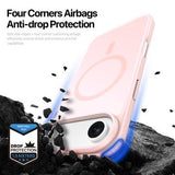 iPhone Air Dux Ducis Yind Hybrid Cover - MagSafe-kompatibel - Lysepink