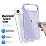 iPhone Air Dux Ducis Yind Hybrid Cover - MagSafe-kompatibel - Lyselilla