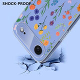 iPhone Air TPU-cover med blomstermønster - tusindfryd