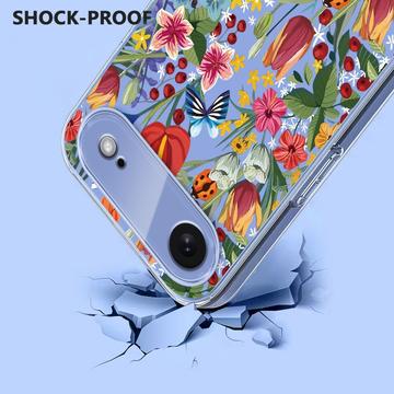 iPhone Air TPU-cover med blomstermønster - Liljer