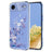 iPhone Air TPU-cover med blomstermønster - Lilla