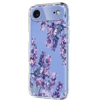 iPhone Air TPU-cover med blomstermønster - Wisteria