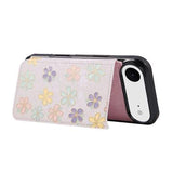 iPhone Air Cover med blomsterprint og RFID-kortholder - Blomster