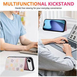 iPhone Air Cover med blomsterprint og RFID-kortholder - Blomster