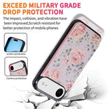 iPhone Air Cover med blomsterprint og RFID-kortholder - Roser