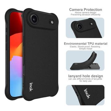 iPhone Air Imak Drop-Proof TPU Cover - Sort