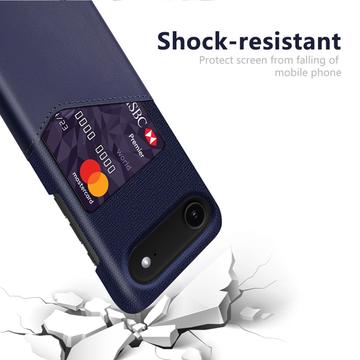 iPhone Air KSQ Cover med Kortholder - Blå