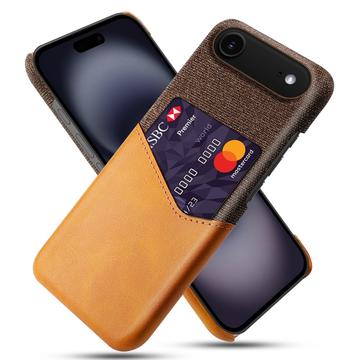 iPhone Air KSQ Cover med Kortholder - Orange