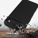 iPhone Air Liquid Silikone Cover - MagSafe Kompatibel - Sort
