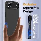 iPhone Air Liquid Silikone Cover - MagSafe Kompatibel - Sort