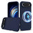 iPhone Air Liquid Silikone Cover - MagSafe Kompatibel - Mørkeblå