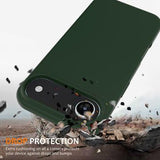 iPhone Air Liquid Silikone Cover - MagSafe Kompatibel - Mørkegrøn