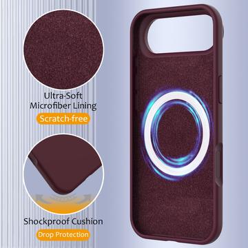 iPhone Air Liquid Silikone Cover - MagSafe Kompatibel - Vinrød