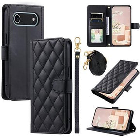 iPhone Air Luksus Vatteret Pung - Sort