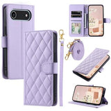 iPhone Air Luksus Vatteret Pung - Lilla