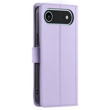 iPhone Air Luksus Vatteret Pung - Lilla