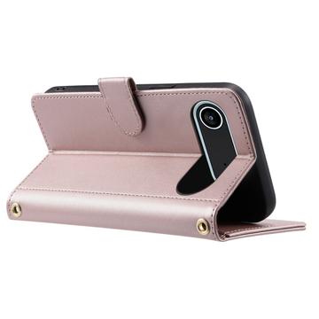 iPhone Air Luksus Vatteret Pung - Rødguld