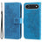 iPhone Air Mandala Series Etui med Pung - Blå