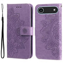 iPhone Air Mandala Series Etui med Pung - Lilla
