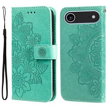 iPhone Air Mandala Series Etui med Pung - Grøn