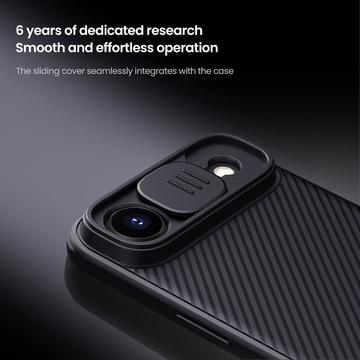 iPhone Air Nillkin CamShield Pro Hybrid Cover - Sort