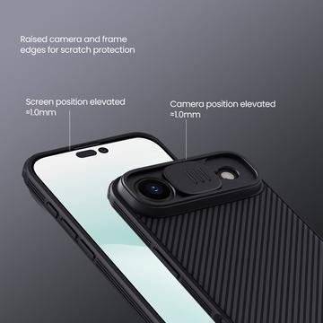 iPhone Air Nillkin CamShield Pro Hybrid Cover - Sort