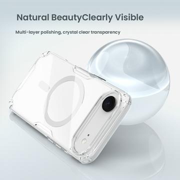 iPhone Air Nillkin Nature Pro Hybrid Cover - MagSafe-kompatibel - gennemsigtig