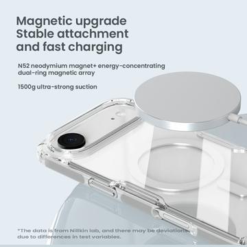 iPhone Air Nillkin Nature Pro Hybrid Cover - MagSafe-kompatibel - gennemsigtig
