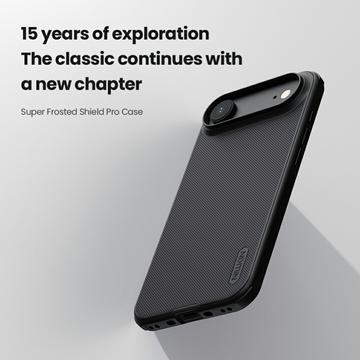 iPhone Air Nillkin Super Frosted Shield Pro Hybrid Cover - Sort