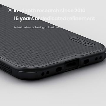 iPhone Air Nillkin Super Frosted Shield Pro Hybrid Cover - Sort