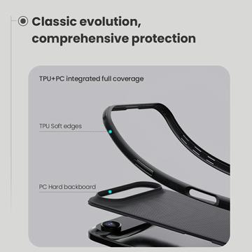 iPhone Air Nillkin Super Frosted Shield Pro Hybrid Cover - Sort