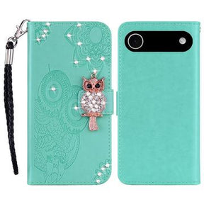 iPhone Air Ugle Rhinsten Pung - Cyan