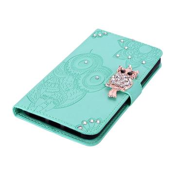 iPhone Air Ugle Rhinsten Pung - Cyan