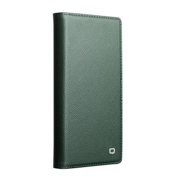 iPhone Air Qialino 2-i-1 aftagelig pung læderetui - MagSafe-kompatibel - Grøn