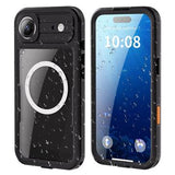 iPhone Air Redpepper IP68 Magnetisk Vandtæt Cover - Sort
