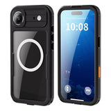 iPhone Air Redpepper IP68 Magnetisk Vandtæt Cover - Sort
