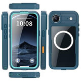 iPhone Air Redpepper IP68 Magnetisk vandtæt cover - Blå