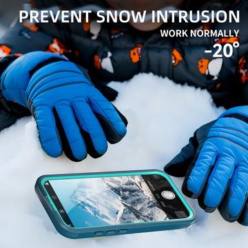 iPhone Air Redpepper IP68 Magnetisk vandtæt cover - Blå
