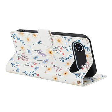 iPhone Air Rhombisk Blomsterpung - farverige blomster