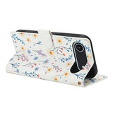 iPhone Air Rhombisk Blomsterpung - farverige blomster